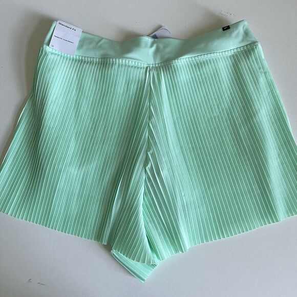 Nike Dri-FIT Ace Pleated Golf Shorts Mint Foam Size Medium - Picture 10 of 11